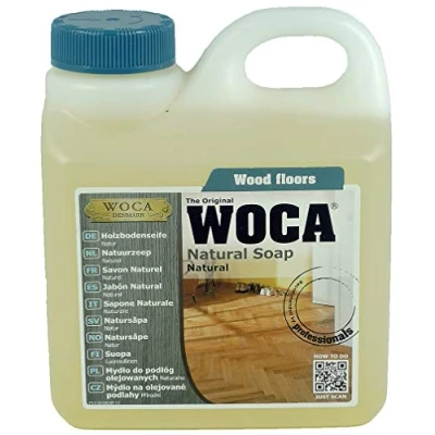 Afbeelding van Woca houtvloerzeep 1 liter natuur