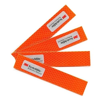 Afbeelding van Salzmann 3M Diamond Grade Reflecterende stickers Waterdichte voor auto&#039;s en motoren Gemaakt met Scotchlite