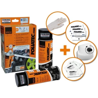 Afbeelding van Foliatec Spray Film (Spuitfolie) Set koper metallic mat 2x400ml
