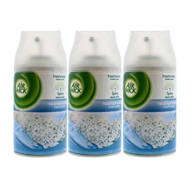 Afbeelding van 6er Pack AIRWICK Navulling &quot;Cool Linen &amp; White Lilac&quot; voor Freshmatic Max 250ml