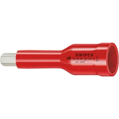 Afbeelding van Knipex 983906 VDE Dop voor ratel met binnenvierkant 3/8&quot; 6mm