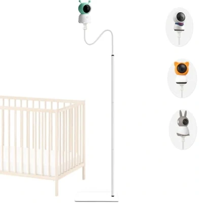 Afbeelding van EYSAFT Babyfoonhouder vloerstandaard voor BOIFUN, baby 2S, 5S, 6T/ieGeek, 1T/DEATTI BM101 M