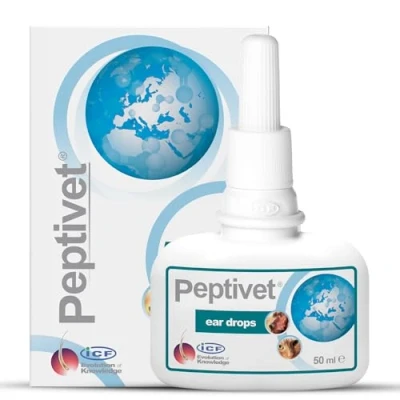 Afbeelding van Peptivet Ear Drops 50 ml