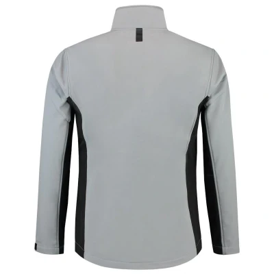 Afbeelding van Tricorp Softshell Jack Bi Color Grijs/Zwart Maat 5XL