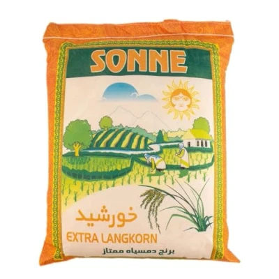 Afbeelding van 10 kg Khorshid zon Darbari Rijst extra langkorrelige rijst, Basmati