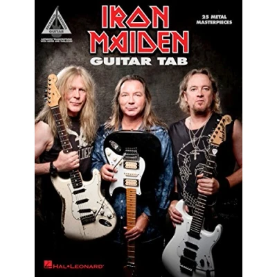 Afbeelding van Iron maiden guitar tab 25 metal masterpieces recorded version 352 pages