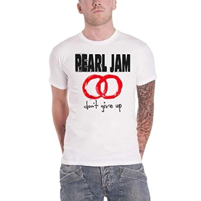 Afbeelding van Pearl Jam Don&#039;t Give Up Heren T shirt XL Wit