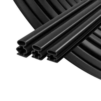 Afbeelding van Nizirioo afdichtingstape, zelfklevende deurafdichting, 10 mm x 6 m, afdichtingstape voor ramen, anti botsing, geluidsdicht, deuren en rubberen