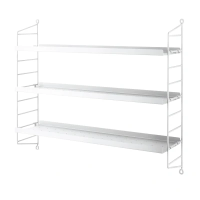 Afbeelding van String Pocket boekenplank metaal Wit