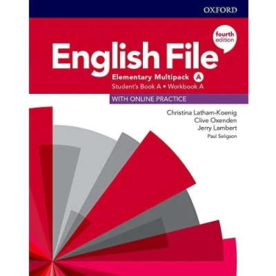 Afbeelding van English File 4th Ed Elementary Student&#039;s Book/Workbook Multi Pack A