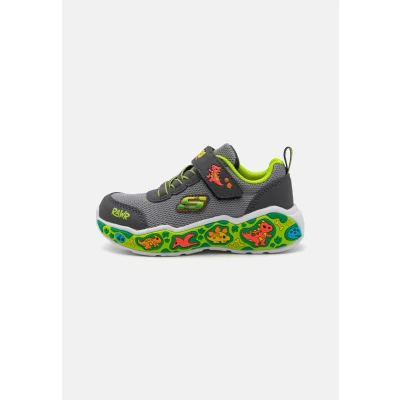Afbeelding van Skechers PLAY Scene Sneakers laag voor kinderen, Maat: 22, Gris Imitatieleer/ textiel