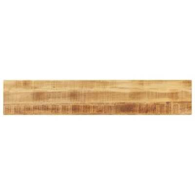 Afbeelding van vidaXL Tafelblad rechthoekig 180x30x2,5 cm massief ruw mangohout, vervangend tafelblad, blad, houten meubelpaneel, blad
