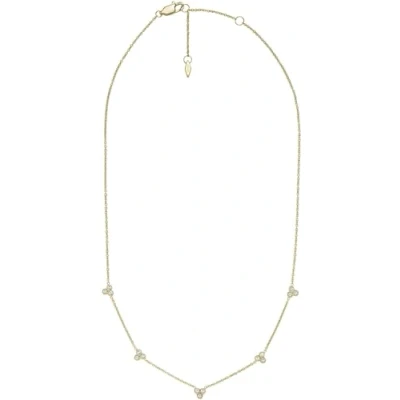 Afbeelding van Fossil collier JF04115710 Sadie goudkleurig