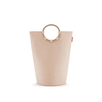Afbeelding van Reisenthel Loophome M Opbergmand Wasmand 30 L Frame Twist Coffee Beige