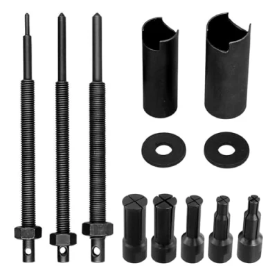 Afbeelding van binnenlagertrekker, motorfiets 9 23 mm wiellagertrekker met 5 maten open clips, binnenlager verwijderaar demontagegereedschapsset, lagertrekker voor binnen,