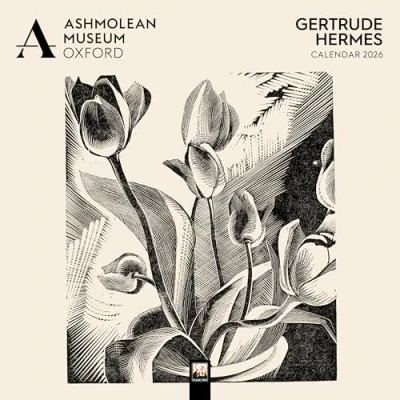 Afbeelding van Ashmolean Museum: Gertrude Hermes Wall Calendar 2026 (Art Calendar)