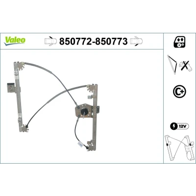 Afbeelding van Valeo Raammechanisme 850772