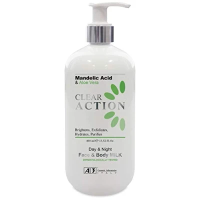 Afbeelding van A3 Clear Action Milk with Mandelic Acid &amp; Aloe Vera 400 ml