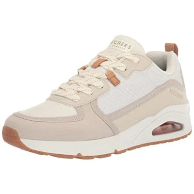 Afbeelding van Skechers Unolayover Sneakers laag, Heren, Maat: 44, Beige Kunststof/ textiel