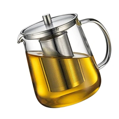 Afbeelding van Theekan 1,0L glas met filter ASSAM TEA