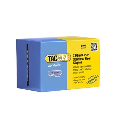 Afbeelding van TACWISE krammen 73/8 mm, roestvrij staal, 5.000 stuks