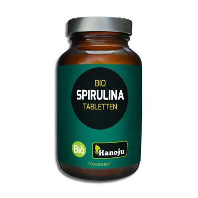 Afbeelding van Hanoju Bio Spirulina tabletten, 300 tabletten