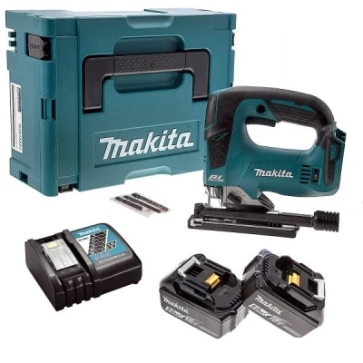 Afbeelding van Makita DJV182RTJ 18V Li ion accu decoupeerzaag set (2x5.0Ah) in Mbox koolborstelloos