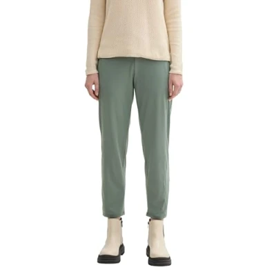 Afbeelding van TOM Tailor Broek, Dames, Maat: 34x28, Pale bark green