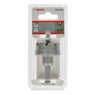 Afbeelding van Bosch Professional Hardmetaal Gatzaag Precision for Sheet Metal (roestvrij staal, Ø 41 mm, Accessoires boormachine)