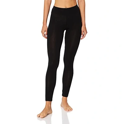 Afbeelding van Sloggi dames Ever Cosy legging in lyocell wolblend de kleur Zwart, maat: S