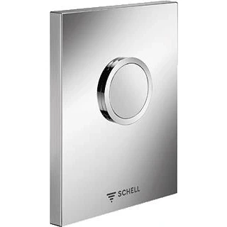 Afbeelding van Schell Edition urinoir bedieningsplaat voor inbouwspoelkraan compact