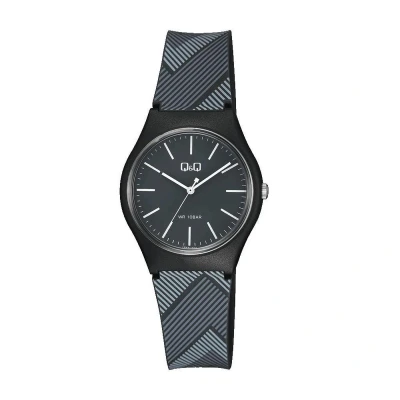Afbeelding van Zwarte Q&amp;Q heren horloge VS52J001Y