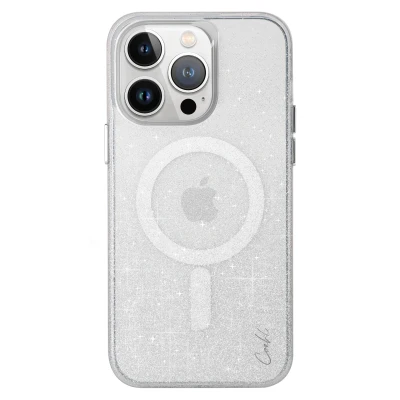 Afbeelding van Apple iPhone 15 Pro Max MagSafe Hoesje Kunststof Coehl Hardcase/Backcover Zilver Telefoonhoesje Shockproof/Valbescherming