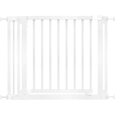 Afbeelding van Safetots Traphekje Elegance, Wit, 97cm 105cm, Drukplaats Beveiligingshek, 65cm Extra Brede Deuropening, voor Trappen, Gangpaden en Deuren, Eenvoudige Installatie