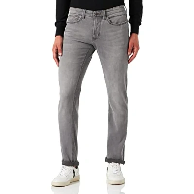 Afbeelding van Hattric heren broek jeans, grijs (zilvergrijs 6), 34W x 32L