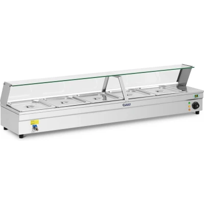 Afbeelding van Royal Catering Bain marie 5 x GN 1/2 afvoerkraan