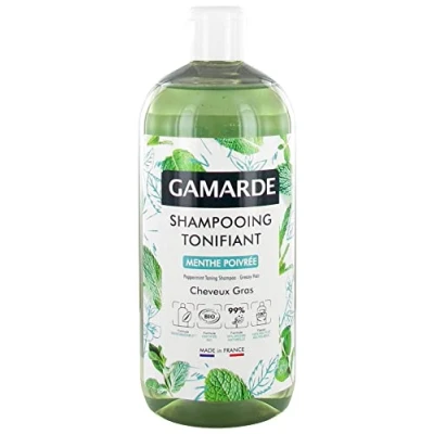 Afbeelding van Gamarde Toning Shampoo Pepermunt Biologisch Vet Haar 500 ml