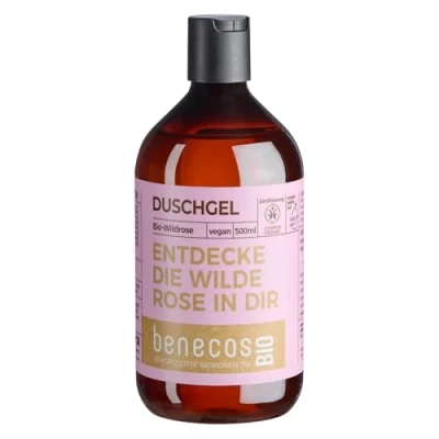 Afbeelding van Benecos Wild Rose Shower Gel 500ML