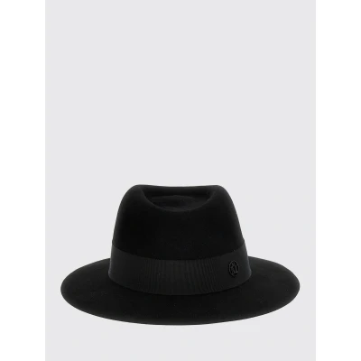 Afbeelding van Stylish Hat with Ribbon Accent Headwear Accessory Wo Black
