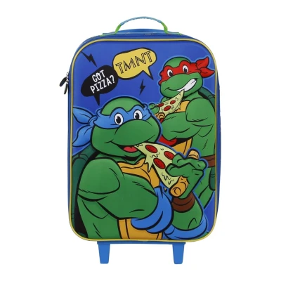 Afbeelding van Ninja Turtles jongens trolley kinderkoffer 3D