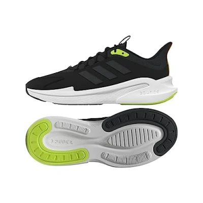 Afbeelding van adidas Alphaedge + heren Sneaker, core black/carbon/lucid lemon, 40 2/3 EU