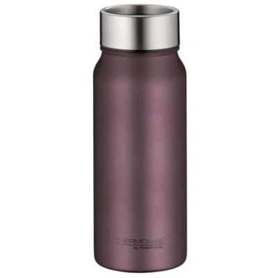 Afbeelding van THERMOcafé by THERMOS TC DRINKING MUG burgundy mat 0,50 l, thermobeker roestvrij staal, isolatiebeker, koffiebeker om mee te nemen, lekvrij, 9 uur warm en 18 koud, vaatwasmachinebestendig,