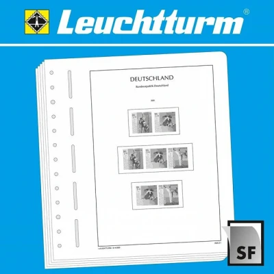 Afbeelding van Supplement jaar: 2023 Duitsland, type: AZ bladen voor Se Tenant (samenhangende zegels) (1 st.) Leuchtturm, voordrukbladen (champagnekleurig)