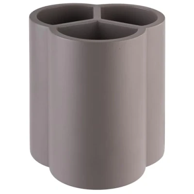Afbeelding van APS 11750 Bestekbak ELEMENT, beton, 13 x cm, hoogte 14,5 meubelvriendelijke onderkant, 3 vakken, grijs
