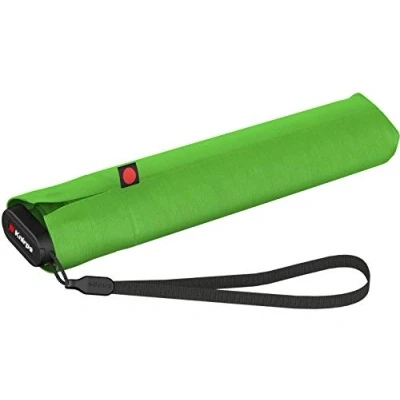 Afbeelding van Knirps US.050 Ultra Light Manual Compact Paraplu Groen Aluminium, Glasvezel Polyester