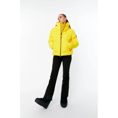 Afbeelding van Airforce dames Sundance Mountain high waist flared skibroek met ritszakken in de kleur Zwart, maat: XL