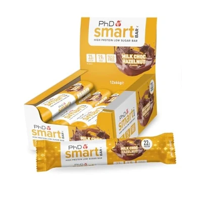 Afbeelding van Smart Bar 12repen Milk Choco Hazelnut