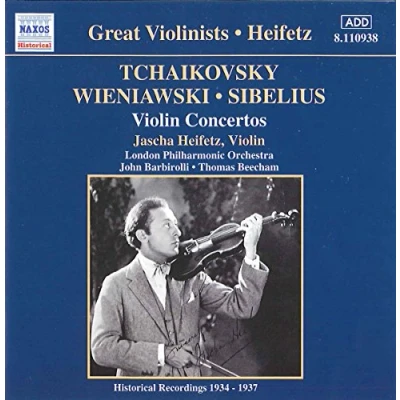 Afbeelding van Jascha Heifetz Violin Concertos (CD)
