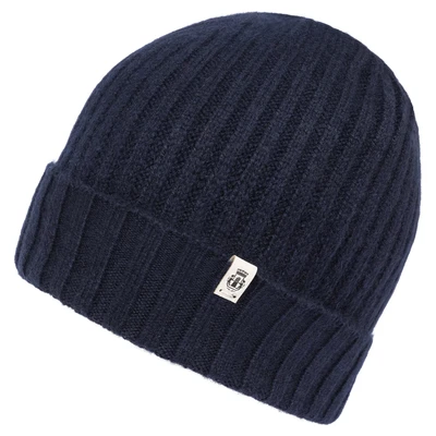 Afbeelding van ROECKL Dop Business Cashmere Beanie Navy Donkerblauw