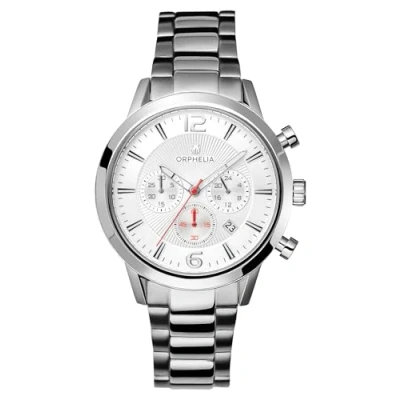 Afbeelding van Orphelia Tempo Chronograaf silvercoloured, Heren, Maat: One Size, Silver coloured